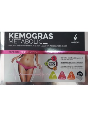 Kemogras Metabolic - 30 Cápsulas